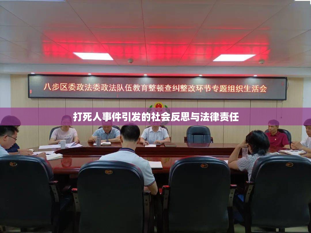打死人事件引發(fā)的社會反思與法律責(zé)任