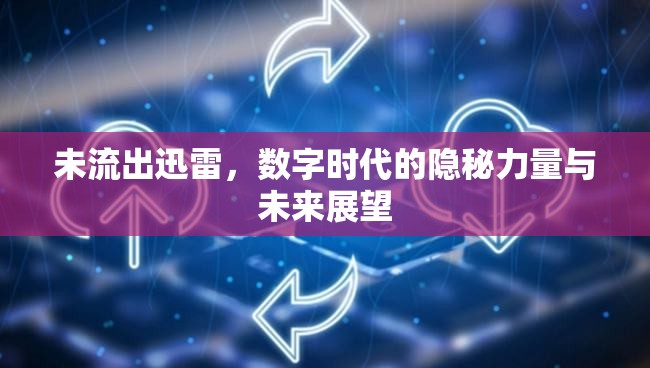 未流出迅雷，數(shù)字時代的隱秘力量與未來展望