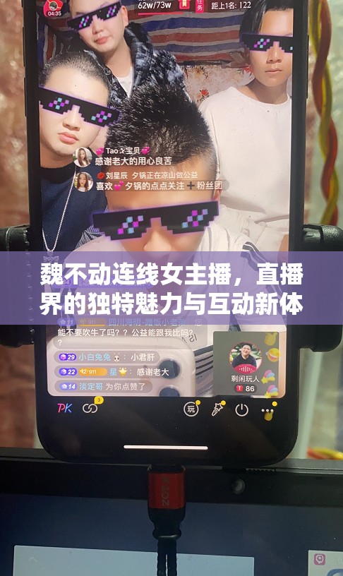 魏不動連線女主播，直播界的獨特魅力與互動新體驗