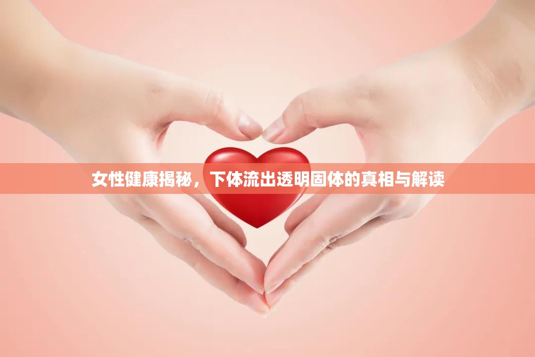 女性健康揭秘，下體流出透明固體的真相與解讀