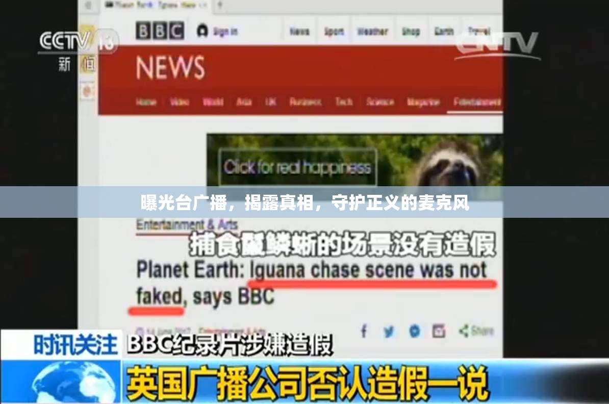 曝光臺廣播，揭露真相，守護(hù)正義的麥克風(fēng)