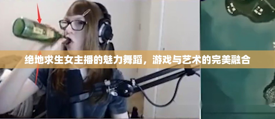 絕地求生女主播的魅力舞蹈，游戲與藝術(shù)的完美融合