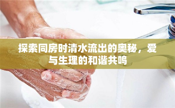 探索同房時清水流出的奧秘，愛與生理的和諧共鳴