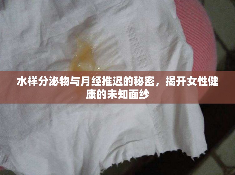 水樣分泌物與月經(jīng)推遲的秘密，揭開女性健康的未知面紗