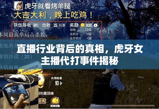 直播行業(yè)背后的真相，虎牙女主播代打事件揭秘