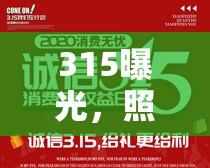315曝光，照亮消費市場誠信之路的明燈——深度反思與感悟