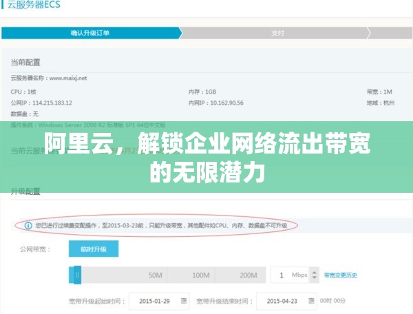 阿里云，解鎖企業(yè)網(wǎng)絡(luò)流出帶寬的無限潛力