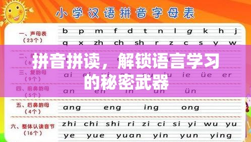 拼音拼讀，解鎖語言學習的秘密武器