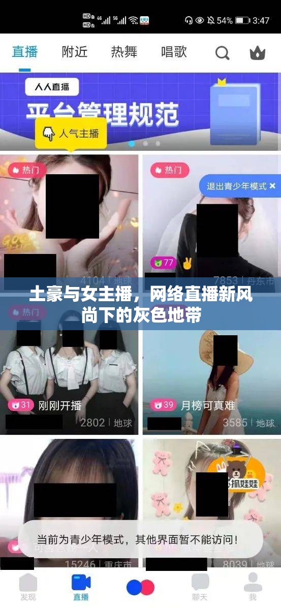 土豪與女主播，網(wǎng)絡(luò)直播新風(fēng)尚下的灰色地帶