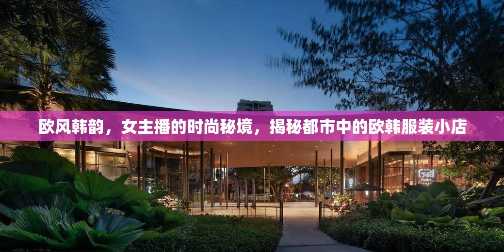歐風(fēng)韓韻，女主播的時(shí)尚秘境，揭秘都市中的歐韓服裝小店