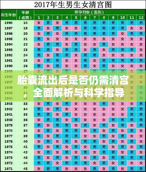 胎囊流出后是否仍需清宮，全面解析與科學(xué)指導(dǎo)
