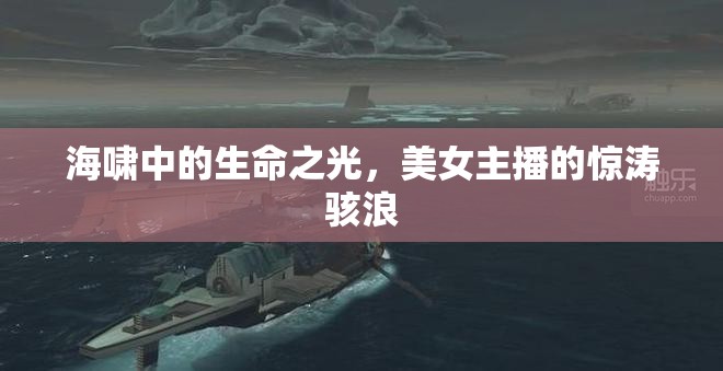 海嘯中的生命之光，美女主播的驚濤駭浪