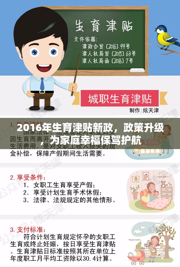 2016年生育津貼新政，政策升級，為家庭幸福保駕護航
