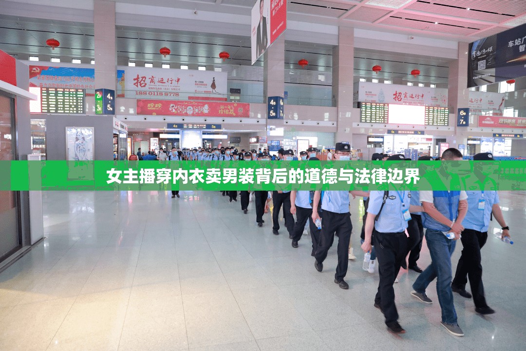 女主播穿內(nèi)衣賣男裝背后的道德與法律邊界