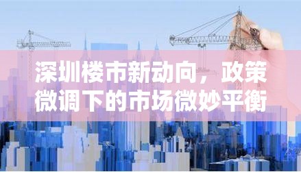 深圳樓市新動(dòng)向，政策微調(diào)下的市場(chǎng)微妙平衡