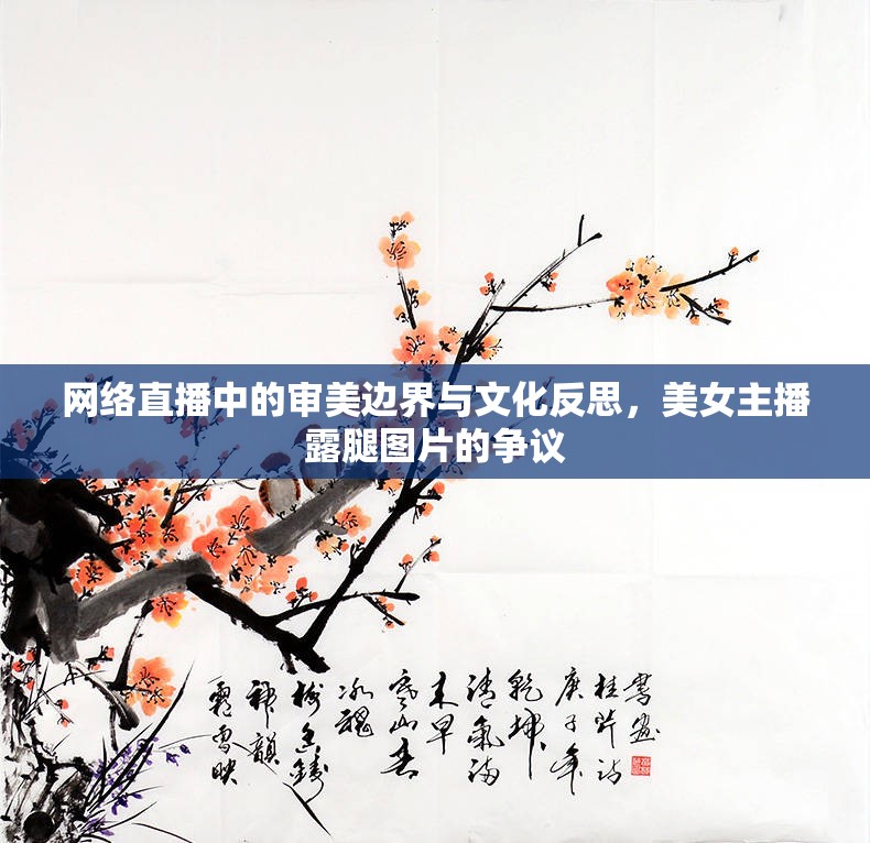網(wǎng)絡直播中的審美邊界與文化反思，美女主播露腿圖片的爭議