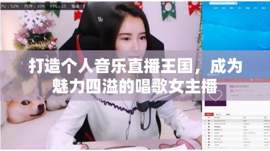 打造個人音樂直播王國，成為魅力四溢的唱歌女主播