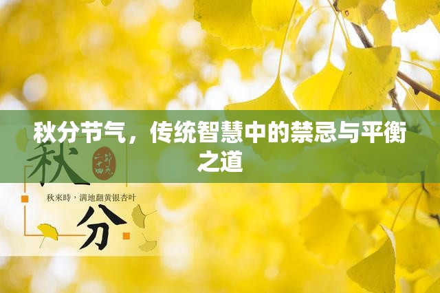 秋分節(jié)氣，傳統(tǒng)智慧中的禁忌與平衡之道