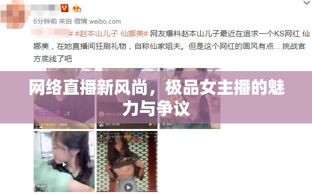 網(wǎng)絡(luò)直播新風(fēng)尚，極品女主播的魅力與爭議