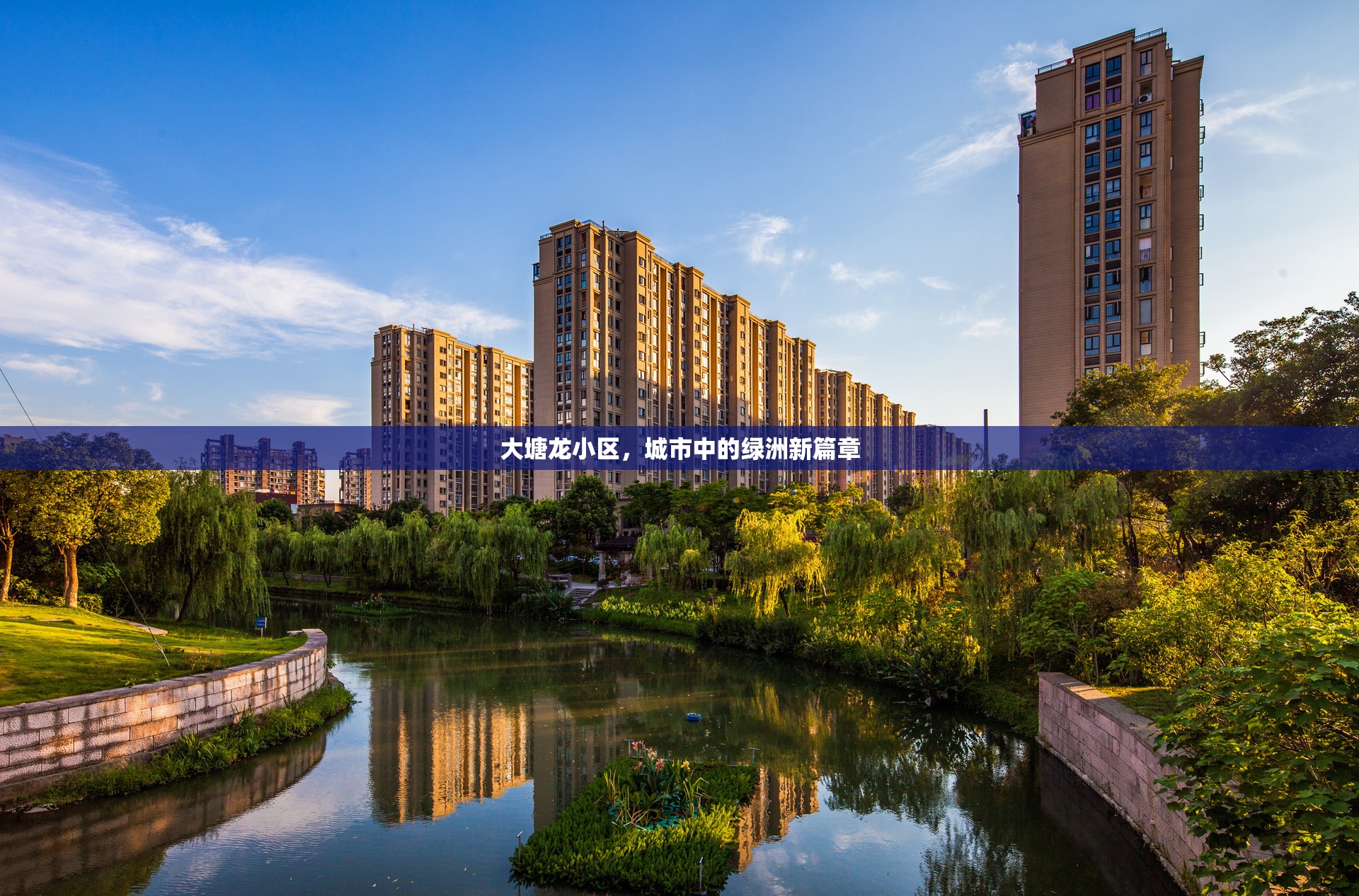 大塘龍小區(qū)，城市中的綠洲新篇章
