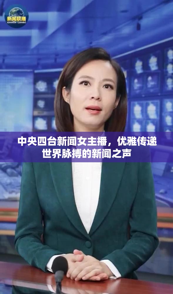 中央四臺(tái)新聞女主播，優(yōu)雅傳遞世界脈搏的新聞之聲