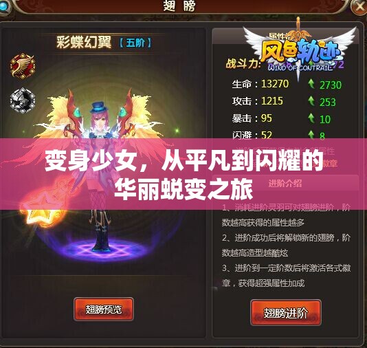 變身少女，從平凡到閃耀的華麗蛻變之旅