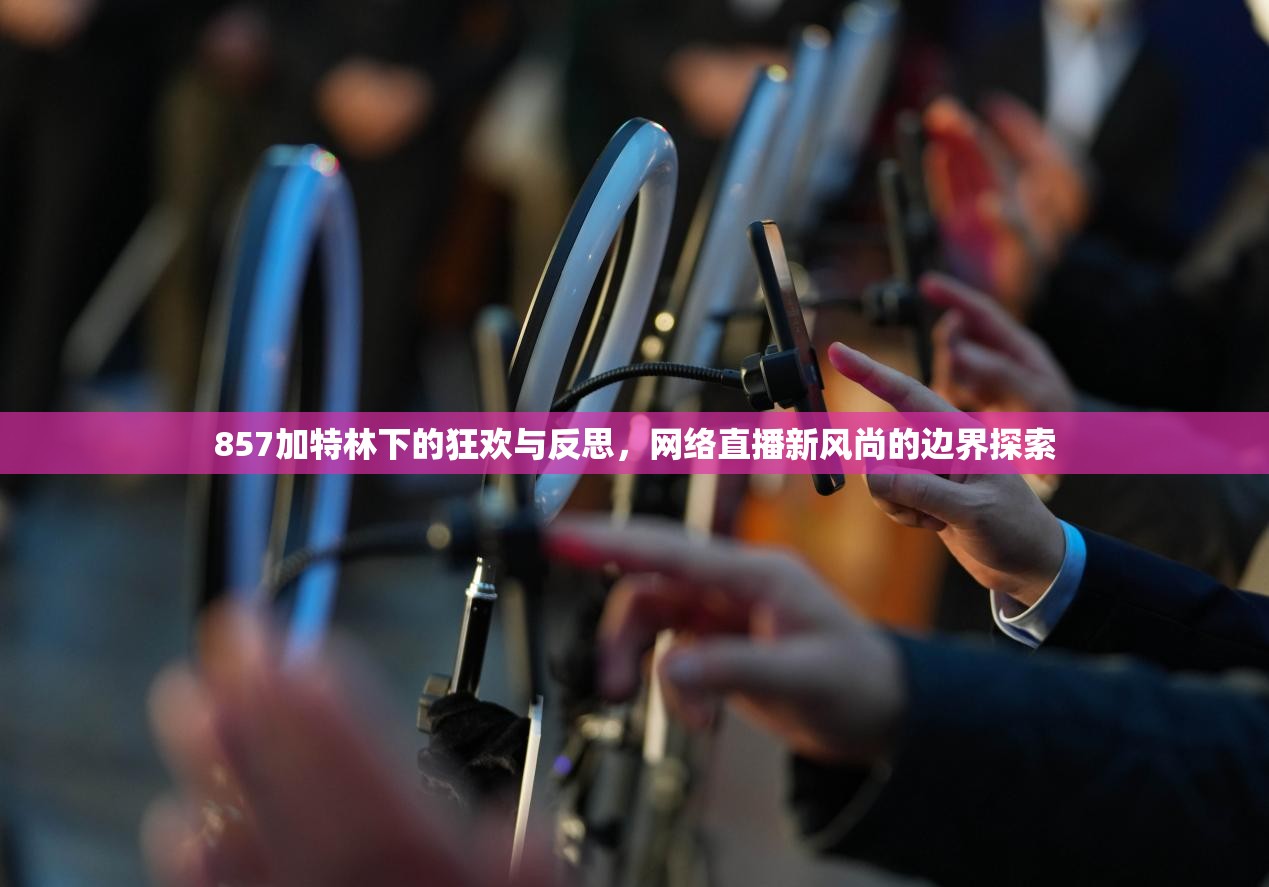 857加特林下的狂歡與反思，網(wǎng)絡(luò)直播新風(fēng)尚的邊界探索