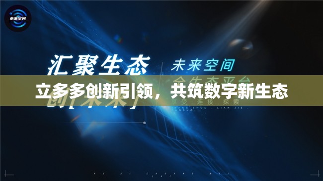 立多多創(chuàng)新引領(lǐng)，共筑數(shù)字新生態(tài)