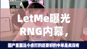 LetMe曝光RNG內(nèi)幕，電競?cè)Φ拿孛芘c真相