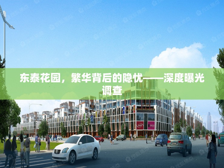 東泰花園，繁華背后的隱憂——深度曝光調(diào)查