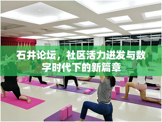 石井論壇，社區(qū)活力迸發(fā)與數(shù)字時(shí)代下的新篇章