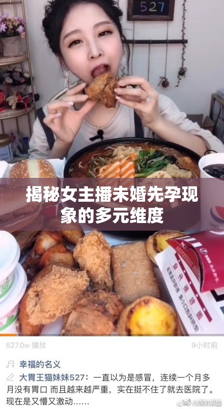 揭秘女主播未婚先孕現(xiàn)象的多元維度