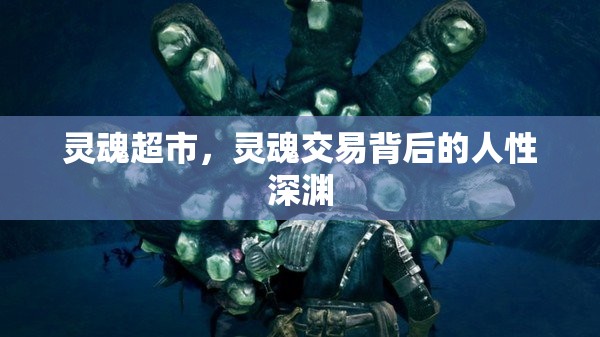 靈魂超市，靈魂交易背后的人性深淵
