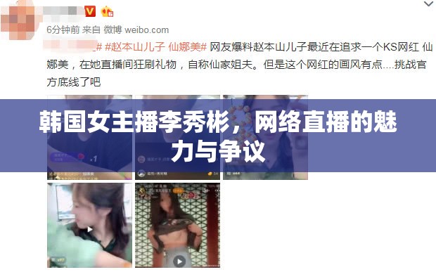 韓國(guó)女主播李秀彬，網(wǎng)絡(luò)直播的魅力與爭(zhēng)議