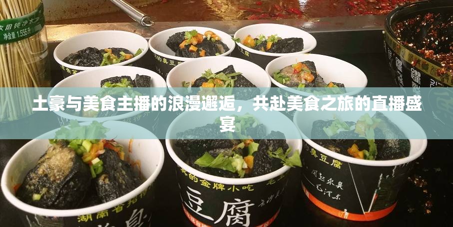 土豪與美食主播的浪漫邂逅，共赴美食之旅的直播盛宴