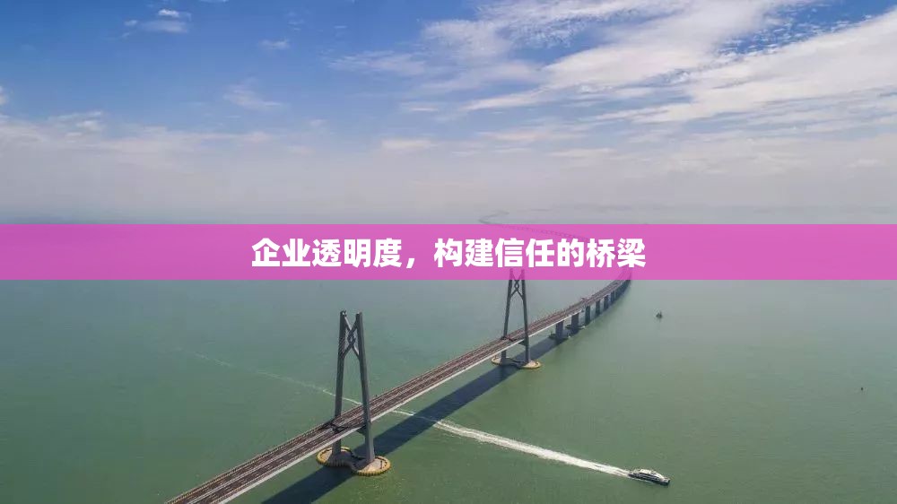企業(yè)透明度，構(gòu)建信任的橋梁