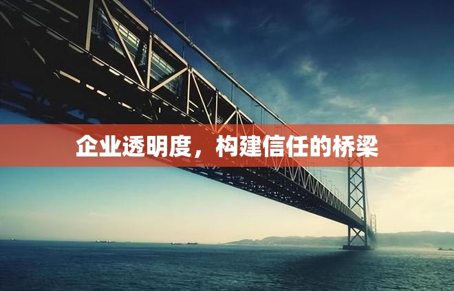 企業(yè)透明度，構(gòu)建信任的橋梁