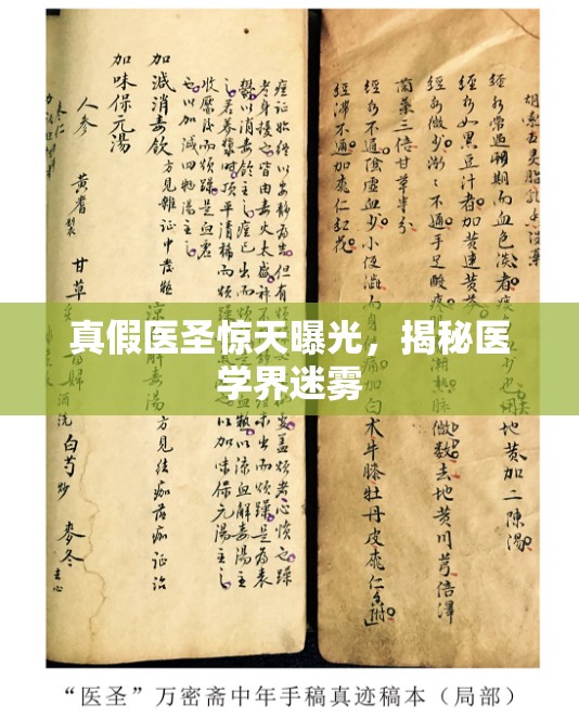 真假醫(yī)圣驚天曝光，揭秘醫(yī)學(xué)界迷霧