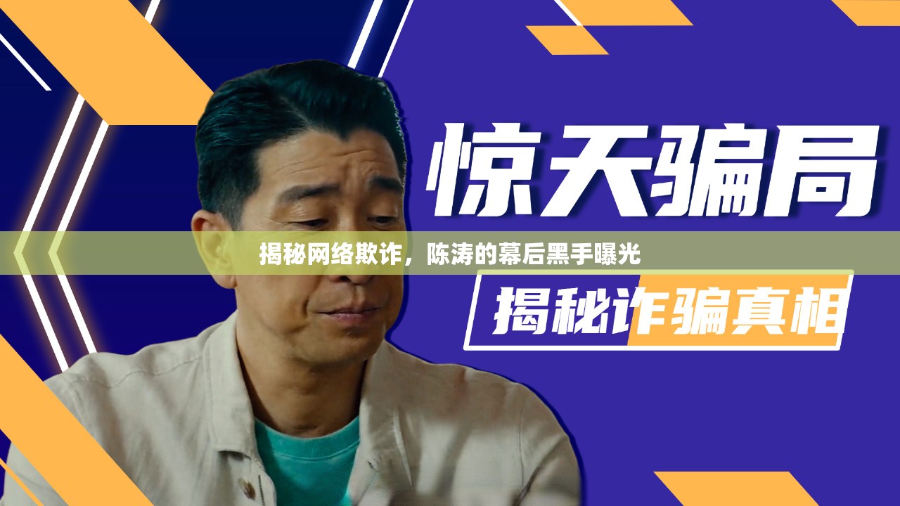 揭秘網(wǎng)絡(luò)欺詐，陳濤的幕后黑手曝光