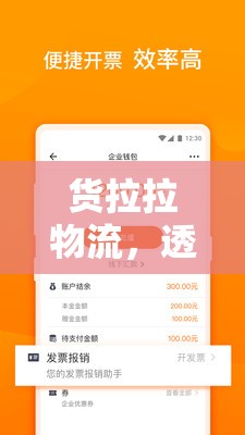 貨拉拉物流，透視高效透明的物流新紀(jì)元