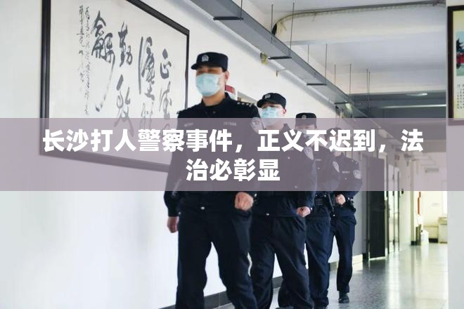 長(zhǎng)沙打人警察事件，正義不遲到，法治必彰顯