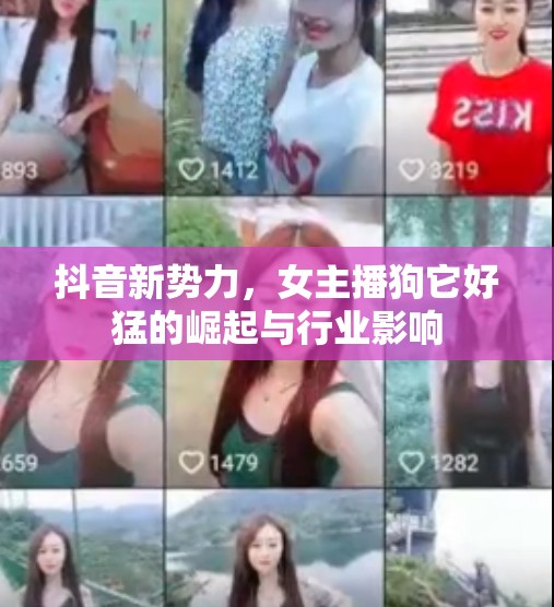 抖音新勢力，女主播狗它好猛的崛起與行業(yè)影響