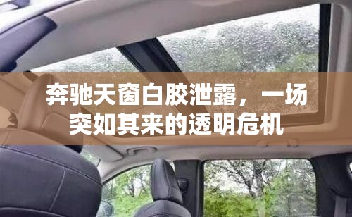 奔馳天窗白膠泄露，一場突如其來的透明危機