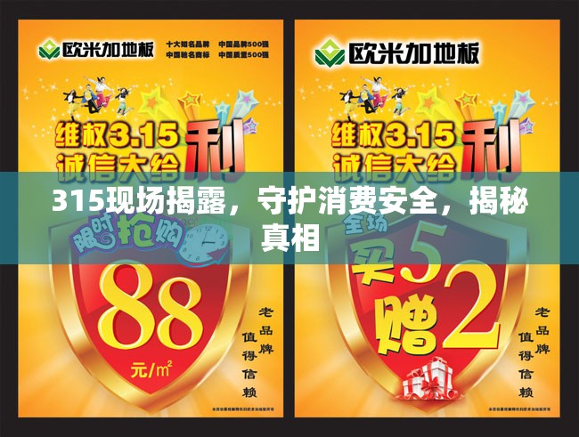 315現(xiàn)場揭露，守護(hù)消費安全，揭秘真相