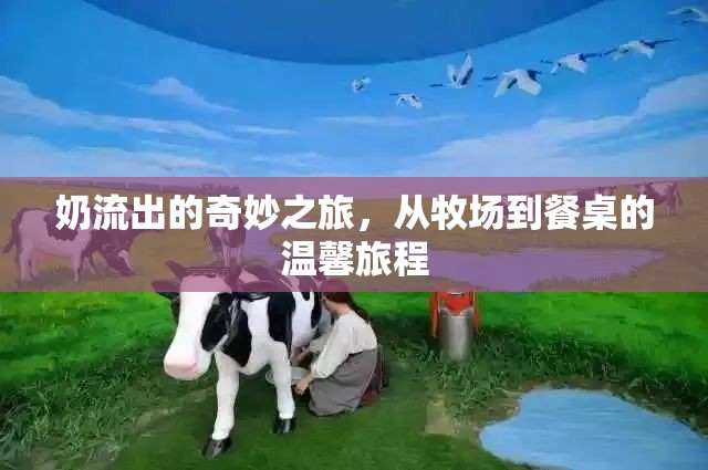 奶流出的奇妙之旅，從牧場到餐桌的溫馨旅程