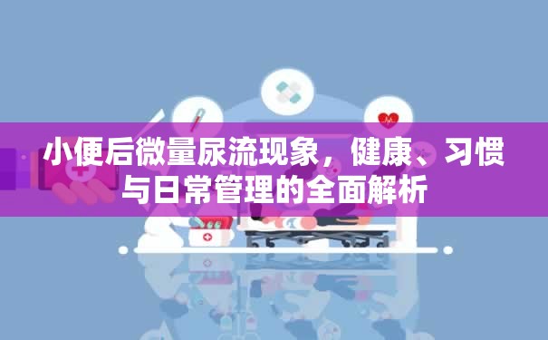 小便后微量尿流現(xiàn)象，健康、習慣與日常管理的全面解析