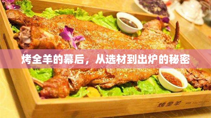 烤全羊的幕后，從選材到出爐的秘密