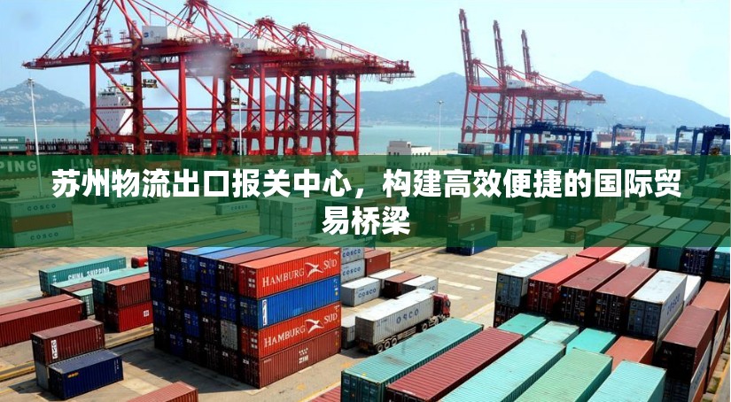 蘇州物流出口報關(guān)中心，構(gòu)建高效便捷的國際貿(mào)易橋梁