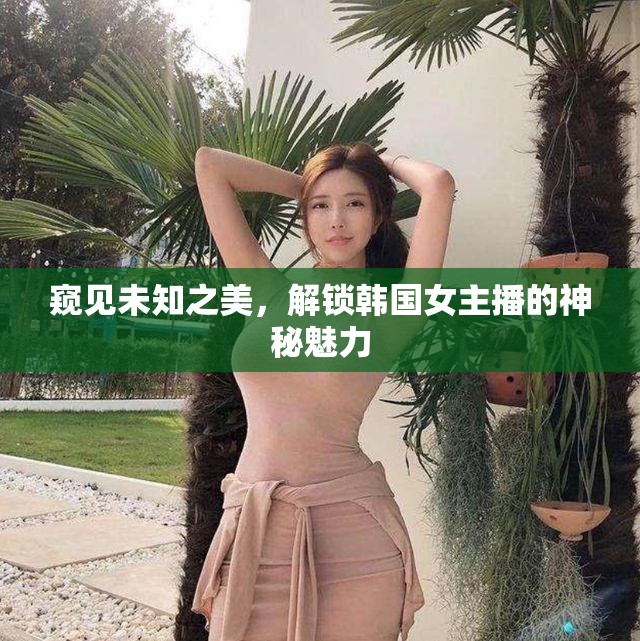 窺見未知之美，解鎖韓國女主播的神秘魅力