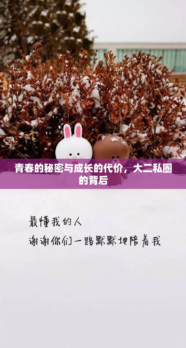 青春的秘密與成長的代價，大二私圈的背后